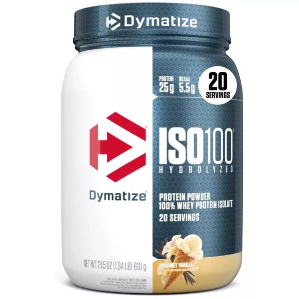 Iso 100 /20 serving Vanilla flavored دايماتيز ايسو 100