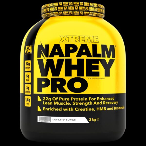 Napalm whey pro من XTREME 2kg/66serving نابالم واي بروتين
