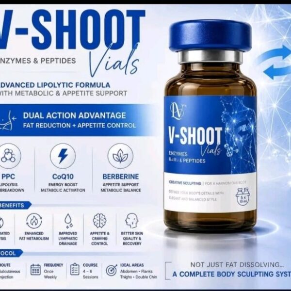 V-shoot 1 vial  فيشوت امبول واحد10 مل لتفتيت الدهون