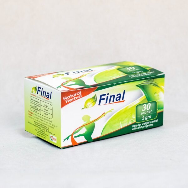 شاي فاينال العشبي لضبط الوزن - Final Natural Herbal Tea