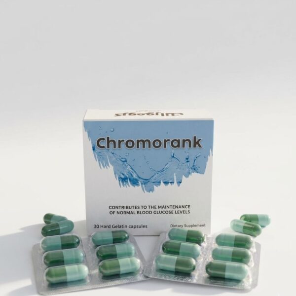 كبسولات كرومورانك لضبط السكر والوزن - Chromorank Capsules