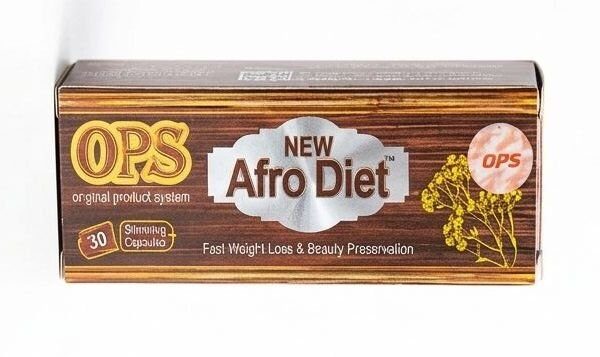 Afro Diet 30 capsules ops افرودايت ٣٠ كبسولة